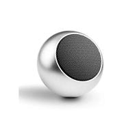 (Silver) Mini Bluetooth Sound Box Bluetooth Speaker Portable TWS Wireless HiFi Speaker