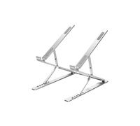 (Silver) N8 Foldable Lifting aluminum alloy Laptop Stand