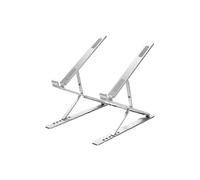 (Silver)N8 Foldable Lifting Laptop Stand