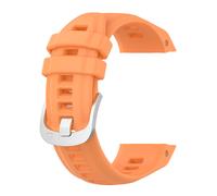 (Silver Orange)Correa Silicona Garmin Instinct 2s Transpirable Pulsera Repuesto Actividades