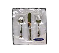Silver Plated Cutlery Set - New Baby, Christening Gift for Boy or Girl