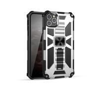 (Silver Pro) Estuche resistente con ventosa magnética a prueba de golpes para soporte plegable Serie 16