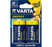 Silver Sanz 4120229412 - Pila alcalina lr20 1.5v energy varta 2 pz