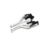 (Silver Short)Applicable To Bmw R Nine T 2014-2016 Modified Handle New Brake And Clutch Horn