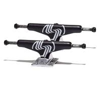 Silver Skate Skateboard Ejes Trucks Hollow Black 8.25 (Set 2)