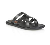 Silver Street London Crouchend Sandalias de Hombre Fashion Breathable Outdoor Casual Beach Non-Slip Toe Open Summer Men's sandals Chanclas, Negro, 9 UK/43 EU