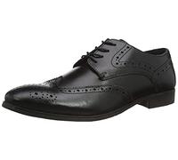 Silver Street London Wilson Formal Zapatos de Cordones Brogue Hombre, Negro, 8 UK/42 EU