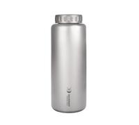 SILVERANT Botella de agua de titanio, gran capacidad (boca ancha de 1500 ml)