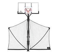 Silverback Deportes de Equipo de Baloncesto Protector de Patio, Blanco/Negro, L