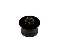 Silverback Gorilla Wildlife Art Majestuoso Primate Naturaleza PopSockets PopGrip Adhesivo