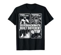 Silverback Matemáticas 100 vs 1 Gráfico de Primates de hipótesis Camiseta