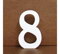 SilverChry Letras Decorativas de Madera, Letras de Madera 10 cm, Letras de Madera Scrabble, Ideales para decoración del hogar y Ocasiones Especiales (8)