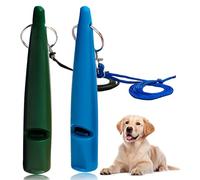 SilverChry Silbato para Perros*2Pcs, Silbato Perros con Cordón, Silbato de Entrenamiento de Perro, Silbato para Perros Entrenar Mascotas, para Comunicación Entre Usted y su Perro