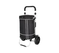 SILVERCREST® Carro de compra, con asa de tacto suave ajustable en altura.