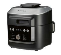 SILVERCREST® Freidora de aire y vaporera 2 en 1 , con programas preestablecidos