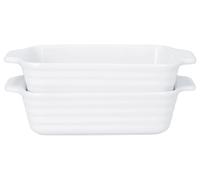 SILVERCREST® Fuente para horno (2er klein, weiß)