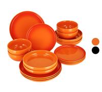 SILVERCREST® Juego de vajilla, 16 piezas.