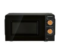 SILVERCREST® Microondas negro 17 L 700-1100 W