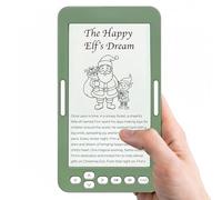 Silvergear® E Book Reader 4.7" | Pocketbook con Juegos Educativos Y Pantalla E-Ink | 4GB Memoria Ligero Y Resistente | 13,7x7,55x0,84cm | Verde