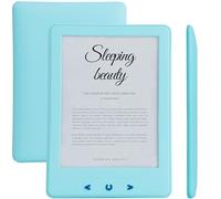 Silvergear® Ebook Reader con Retroiluminación | Pantalla Táctil E-Ink de 6 Pulgadas | 4 GB de Memoria para 3000+ E-Books | E-Reader | Antirreflejos y Ligero | Azul