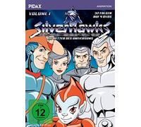 Silverhawks - Die Retter des Universums, Vol. 1 / Die ersten 32 Folgen der Kult-Serie (Pidax Animation) [4 DVDs] [Alemania] [DVD]
