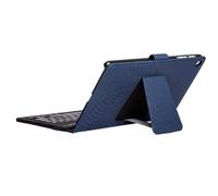 Silver HT - Funda con Teclado Bluetooth para Tablet Samsung Tab A 2019 de 10,1" (T510/T515) con función Soporte y Altos Acabados. Color: Azul Marino