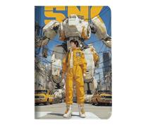 SILVERHT Funda con diseño Cool Robots para Samsung Galaxy Tab A11+/A9+ 11" con Soporte multiajustable y protección Resistente, colección Stampcase