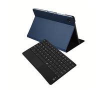 SILVERHT Funda con Teclado Bluetooth y touchpad para Samsung Galaxy Tab A11+/A9+ 11" con Soporte Ajustable (Azul)