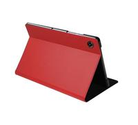 SILVERHT Funda para Samsung Galaxy Tab A11+/A9+ 11" con diseño Wave, Soporte multiajustable y protección Resistente, Color Rojo