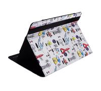 SilverHT Funda Universal Estampada Space Silver Metal para Tablet 9"-10.1"