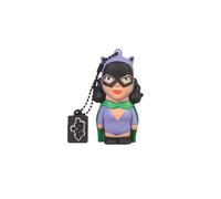 Tribe - Llave USB 16 GB Cat Woman - Memoria Flash Drive 2.0, Personaje Original DC Comics, Llave USB Compatible con Windows, Linux e Mac