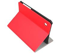 SilverHT - Tabletcase Wave 360 - Funda con función de Soporte Horizontal-Vertical para BQ Curie 2 y Quad Core 8 Pulgadas. Protección Completa. Color Rojo