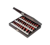 Silverline 1.3cm TCT Fresadora Set de Brocas 30pce Sets DIY Accesorio Potencia