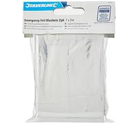Silverline 226306 - Manta térmica de emergecia (1 x 2 m), multicolor