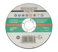 Silverline 260627 - Disco para corte de piedra, acreditado por OSA (115 x 2 x 22,23 mm)