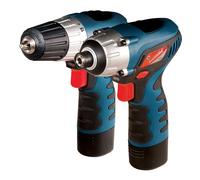 Silverline 565749 - Taladro atornillador y atornillador de impacto, 10.8V