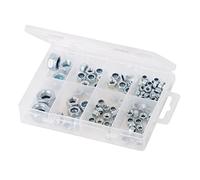 Silverline 571511 - Juego de tuercas autoblocantes (108 pzas)