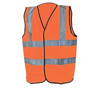 Silverline 647847 Chaleco Reflectante Clase 2 L, 108-116 cm