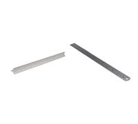 Silverline 731001 - Escalimetro de aluminio (300 mm) + MT66 - Regla