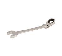 Silverline 918548 - Llave combinada con carraca articulada (30 mm)