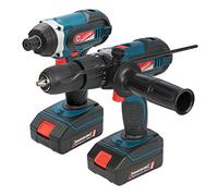 Silverline 952498 - Taladro percutor y atornillador de impacto Silverstorm 18 V (18 V)