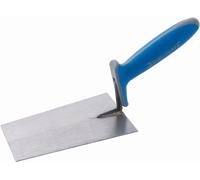 Silverline Tools 664458 Paleta de Albañil con Mango Engomado, 180 x 110 mm, Color Azul