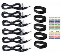 Silverline Audio Kit de conexión de 6 cables para disparadores de tambor Roland SPD-SX Pro Sampling Pad