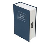 Silverline - Caja de seguridad estilo libro con combinación de 3 dígitos 180 x 115 x 55 mm (534361)