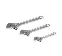 Silverline Juego de llaves ajustables de 3 piezas (150, 200 y 250 mm) (WR03)