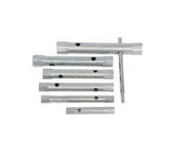 Silverline Llave de Tubo Métrico Juego 6pce 8-19mm Ingeniería Mecánica Bricolaje