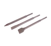 Silverline - Set de cinceles SDS Plus 3pç