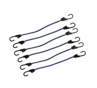 Silverline Tools Cuerdas elásticas 140821 – 6 pzas, 400 mm