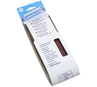 Silverline Tools 171121 - Bandas de lija 75 x 457 mm, 5 pzas Grano 40, multicolor