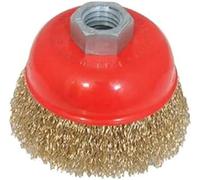 Silverline Tools 208542 - Cepillo de vaso de acero latonado (75 mm)